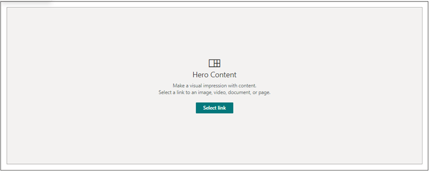 Hero Web Part In SharePoint Online